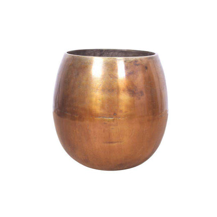 Gaby - Copper Brass Mid-Century Planter (Multiple Sizes)