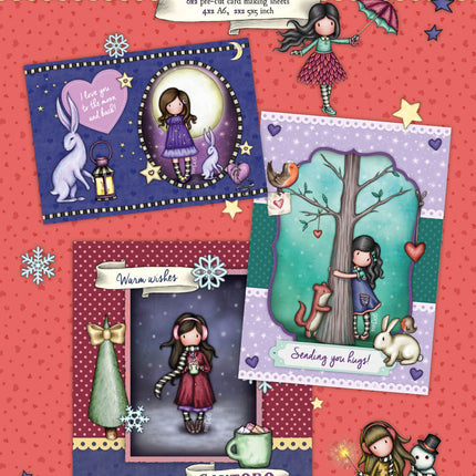 SAN Die-Cut Block Card Making Pad Gorjuss Essentials 210x294x3mm 12 SH nr.63