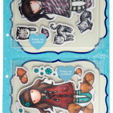 GOR Storage Sheet For Large Cling Stamps Gorjuss 205x297x5mm 2 PC nr.01