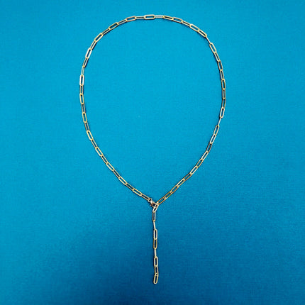 Gold Paperclip Chain