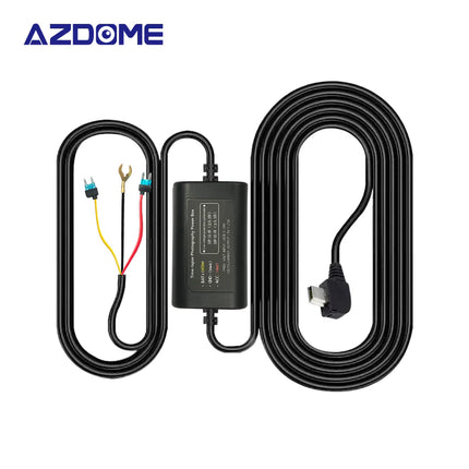 AZDOME HM03R Hardwire KIT mini USB type suport Dash Cam Models M550, GS63H, M17 , AR08, AR12, M63