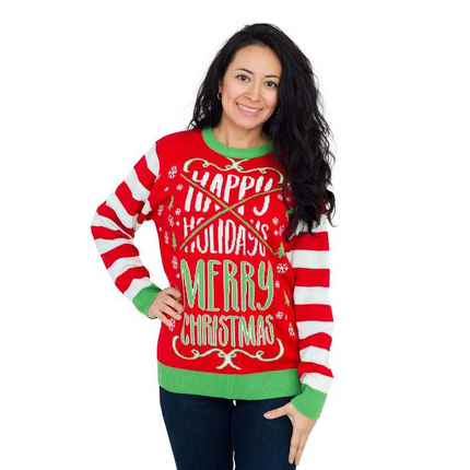 Happy Holidays Merry  Sweater
