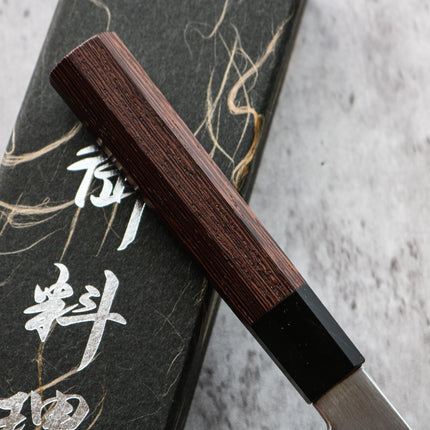 Hatsukokoro Ginsou petty 150 mm (Wenge)