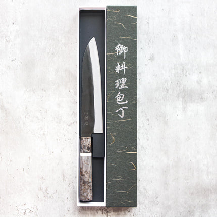Hatsukokoro Kurouchi Gyuto 210mm (Stabilized Birch)