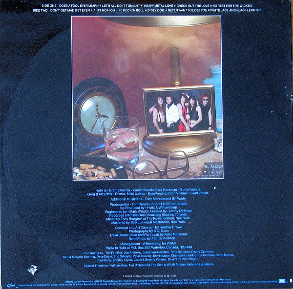 Helix – No Rest For The Wicked - 1983 Original - Bargain Bin!