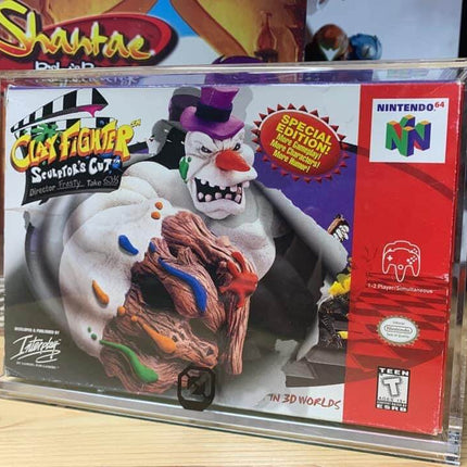 Acrylic Display Protector for SNES Games and N64 Game Box - Pack of 2