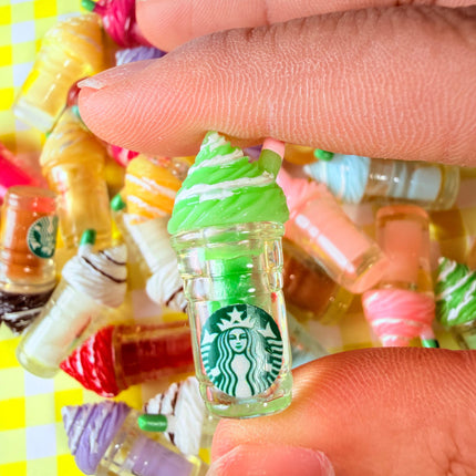 Mixed Frappuccino Drink Charms for DIY Crafts