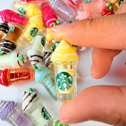 Mixed Frappuccino Drink Charms for DIY Crafts