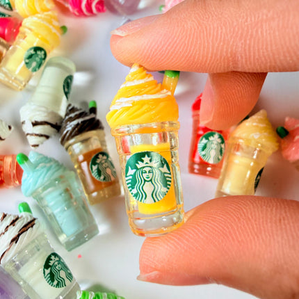 Mixed Frappuccino Drink Charms for DIY Crafts