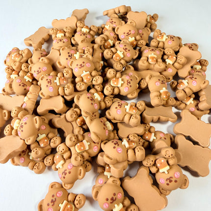 Milk Tea Bear Charms for DIY Crafts