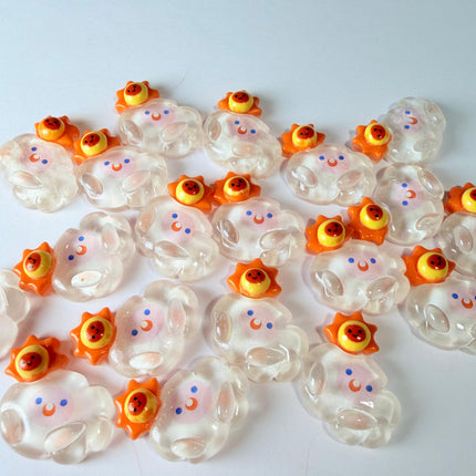Sunny Cloud Charms for DIY Crafts