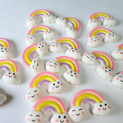 Smiley Rainbow Charms for DIY Crafts
