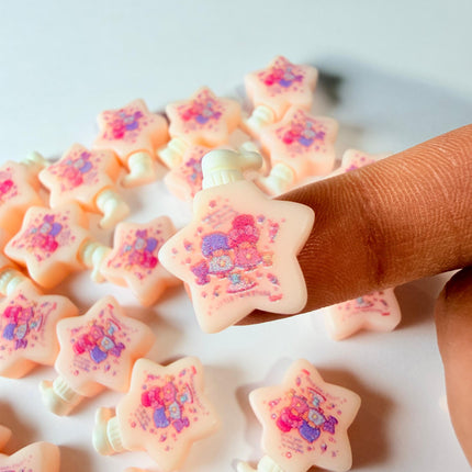 Twin Star Soap Charms for DIY Crafts
