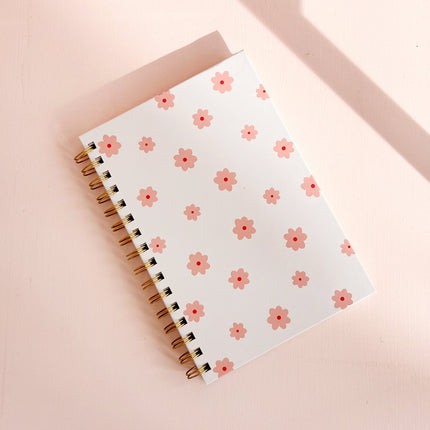 Cahier de notes "Daisy rose"