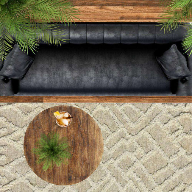 Iris Woven Wool 6X9 Rug