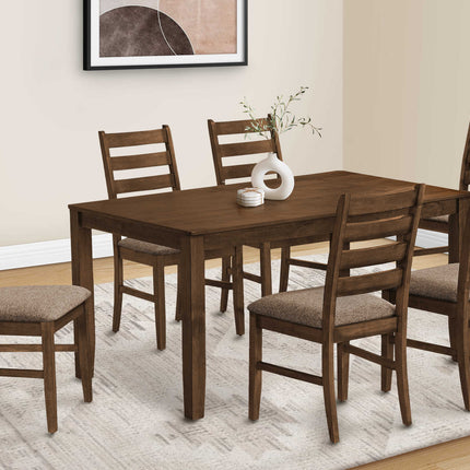 Table à manger en bois plaqué antique cerise - Monarch (I1354)