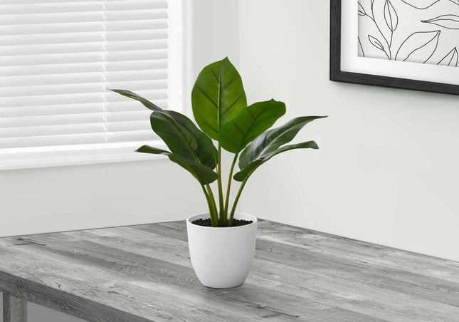 Plante artificielle - Aureum Intérieur Pot 5'', 17''H - Monarch (I 9502)