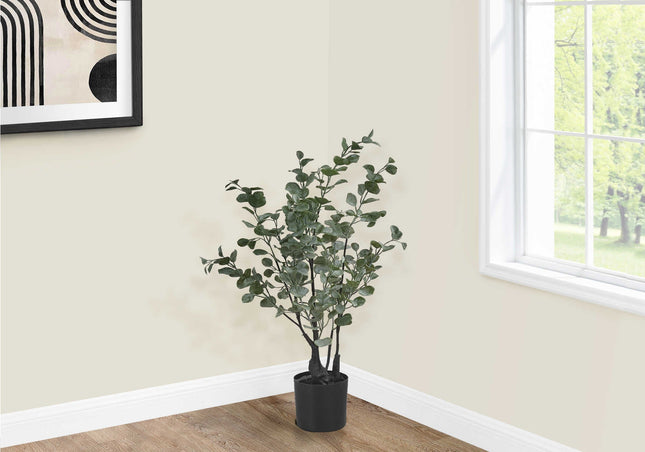 Plante artificielle - eucalyptus intérieur pot 5", 35"H - Monarch (I 9562)