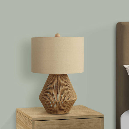 Lampe de table Monarch - Luminaire - Brun Corde (I 9628)