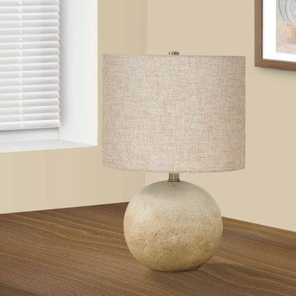 Lampe de table Monarch - Luminaire - Beige Beton / Beige (I 9718)