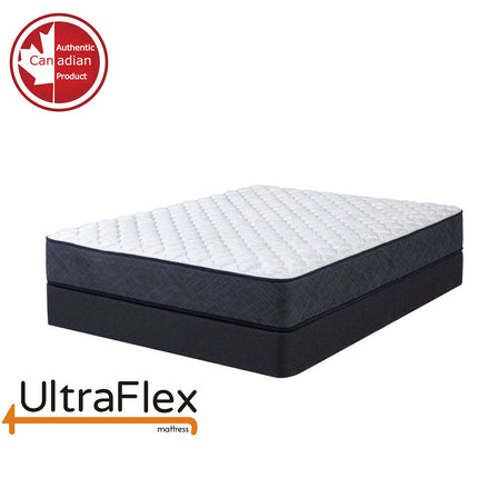 UltraFlex RADIANCE - High-Density Natural Blend Foam Encasing, CoolTemp Cooling Gel, Eco-Friendly Orthopedic Mattress With Multiple Spinal Support Zones (Made in Canada)