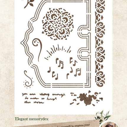 JMA Mask Elegant Memorydex Essentials 105x148x1mm 1 PC nr.167