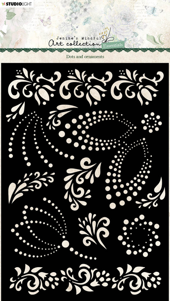 JMA Mask Dots And Ornaments Essentials 148x210x1mm 1 PC nr.75