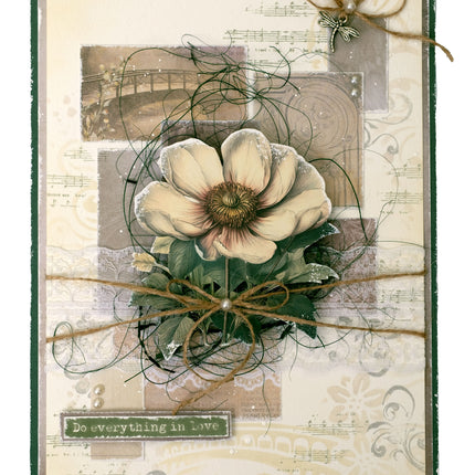 JMA Clear Stamp Hopeful Swirls Growing & Blooming 6 Pieces