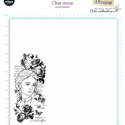 JMA Clear Stamp Victorian Beauty Victorian Dreams 1 PC