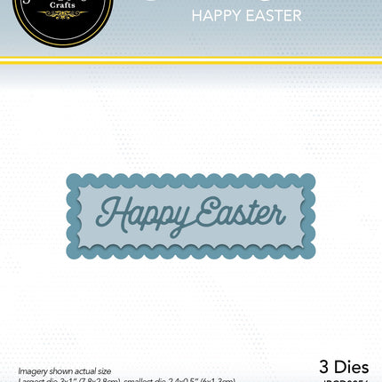 Jamie Rodgers Crafts - Happy Easter Sentiment Die Set