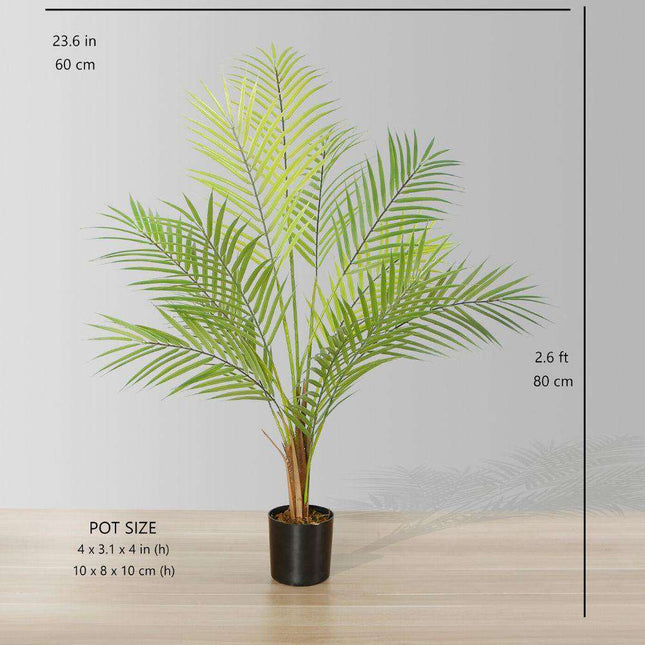 Jule Artificial Areca Palm Tree Potted Plant (Multiple Sizes)