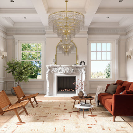 Jama Natural Red Rug