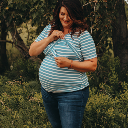 Jenny Short Sleeve Nursing Tee Shirt