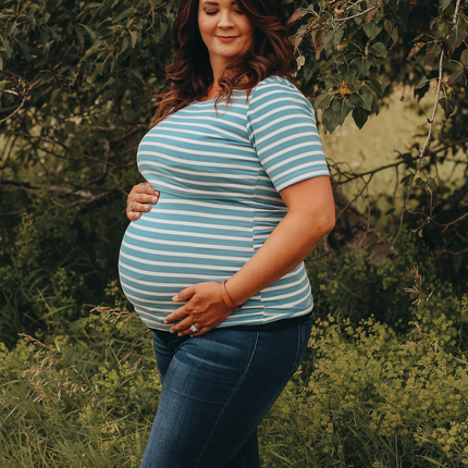 Jenny Short Sleeve Nursing Tee Shirt