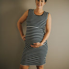 S / Black-White Stripe