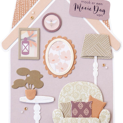 Marianne Design Collectables Die - Lamp & Stool by Marleen