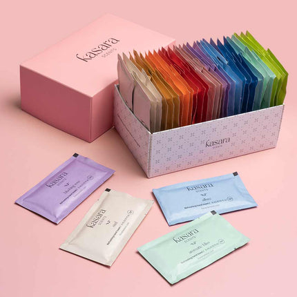 Kasara Atelier Refreshing Fragrance Wet Wipes – 60 Sachets
