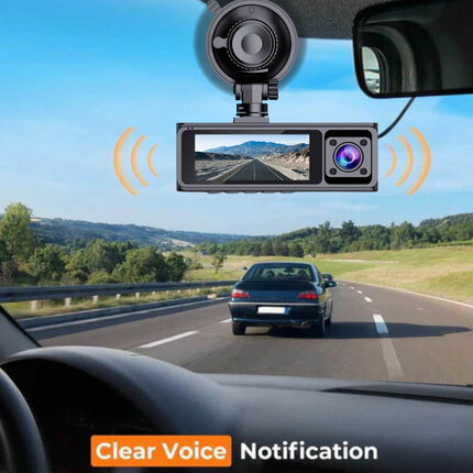 LDAS A20 Dash Cam WiFi , 2.5K Car Camera, Dashcams with App, Night Vision, G-Sensor, Loop Recording, 24H Parking Mode, Free 128G SD Card, Support 256GB Max (Black)