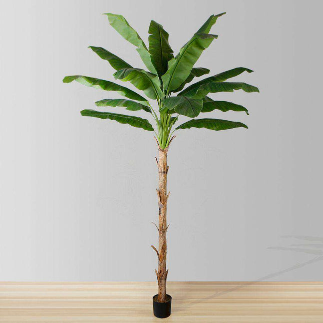 Leya Artificial Banana Tree Potted Plant 10'