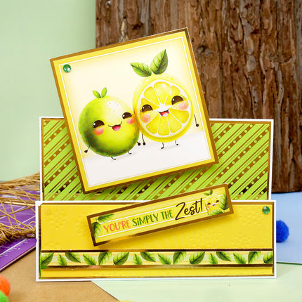 Pun-tastic Foiled Edge-to-Edge Cardstock