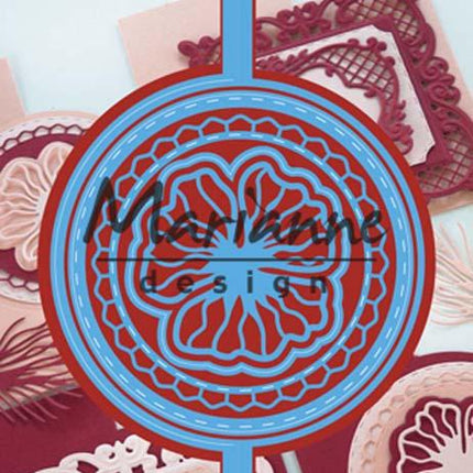 Marianne Design Creatables Anja's Vertical Folding Die (Round)