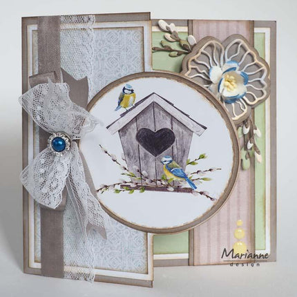 Marianne Design Creatables Anja's Vertical Folding Die (Round)