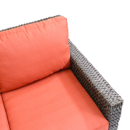 Laguna Point 4-Piece Wicker Outdoor Conversational Set