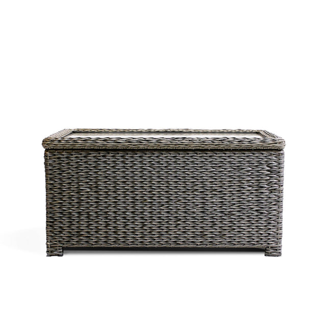 Laguna Point Wicker Outdoor Storage Chest Coffee Table