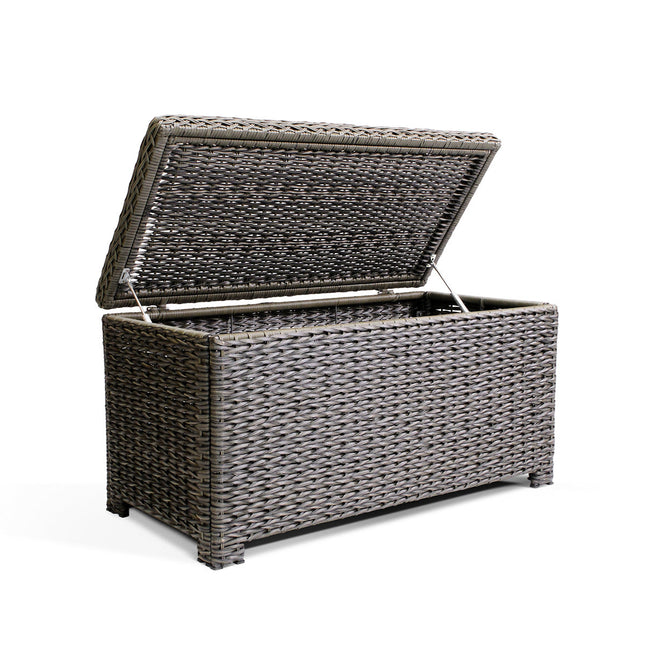 Laguna Point Wicker Outdoor Storage Chest Coffee Table