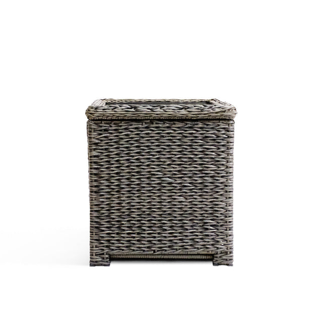 Laguna Point Wicker Outdoor Storage Chest End Table