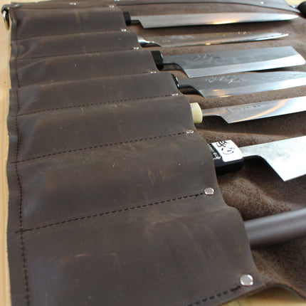 Leather Knife Roll