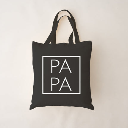 Sac réutilisable noir - papa