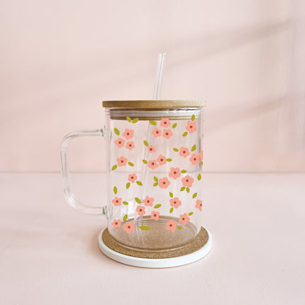 Tasse boho 17oz - Bloom rose