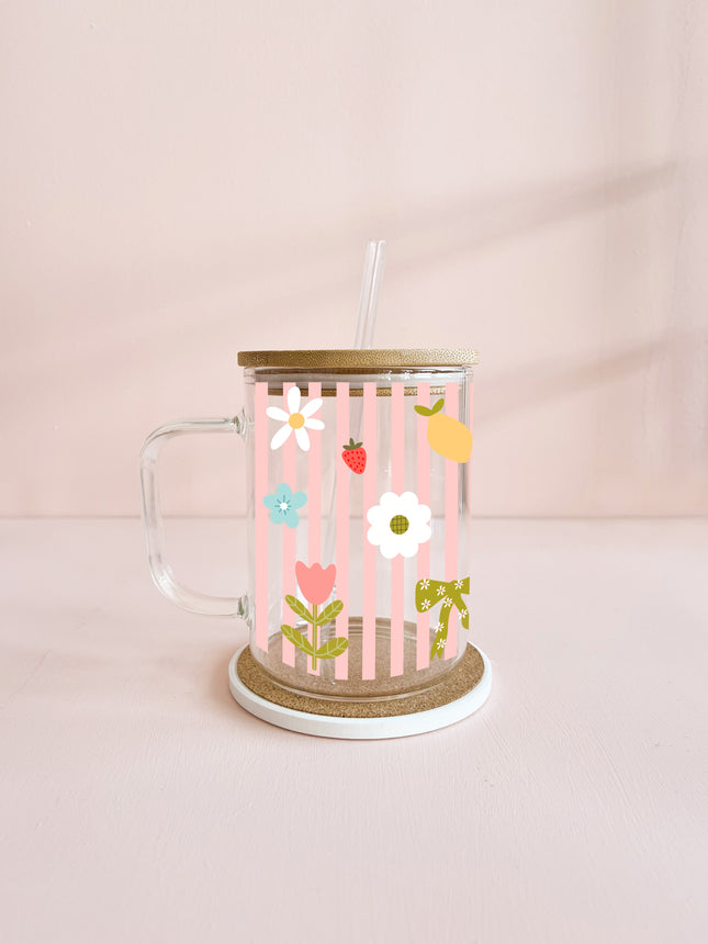 Tasse boho 17oz - Salade de fruits